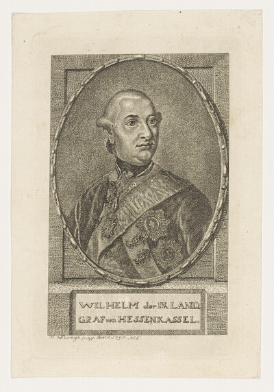 Bildnis Des Wilhelm Der Ix Landgraf Von Hessen Kassel Europeana