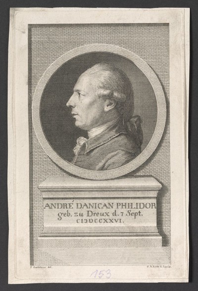 Porträt François André Danican Philidor 1726 1795 Europeana