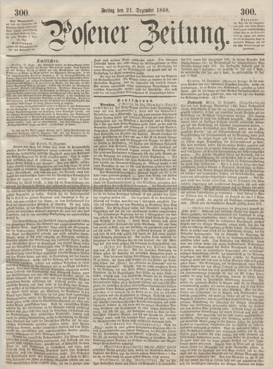 Posener Zeitung Dezember Dod Europeana