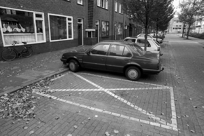 Actie Van Bewoners In De Muntel Tegen Het Parkeerbeleid Van De Gemeente