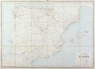 Carta itineraria de España [Material cartográfico]España. Comunicaciones. 1861