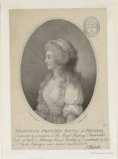 FRIDERICA PRINCESS ROYAL of PRUSSIA