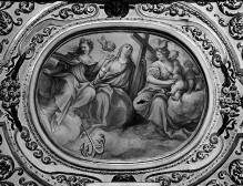 Kapellendekoration — Gewölbedekoration — Die drei theologischen Tugenden