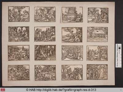 Der Pharao Lasst Die Israeliten Als Zwangsarbeiter Die Vorratsstadte Ramses Und Pitom Bauen 2 Mose 11 Europeana