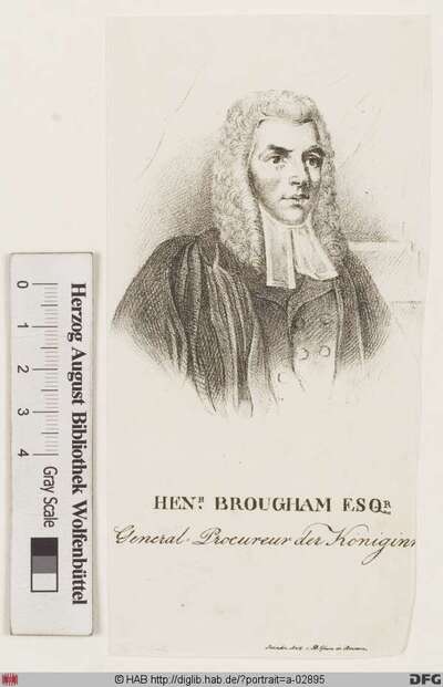 Bildnis Henry Peter Brougham, 1. Baron B. and Vaux