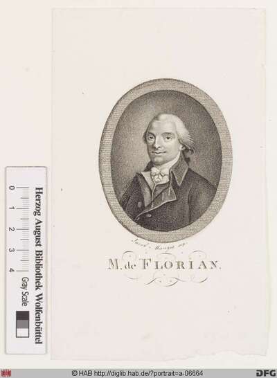 Bildnis Jean-Pierre Claris de Florian