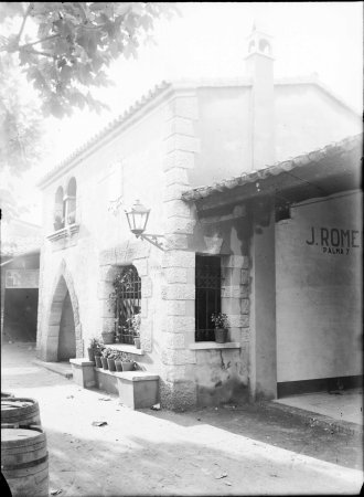 Estand Casa J. Romeu de la Fira del Vi de 1943