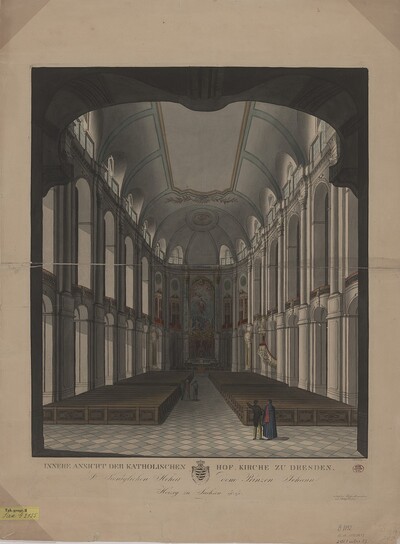 Debut. a. Innere Ansicht der mittleren Kammer; b. Tabernacel; c, d. Deckel  eines Mumien-Sarges. - NYPL Digital Collections