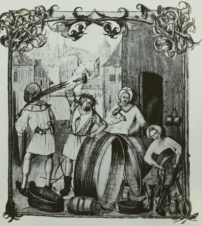 Böttcherwerkstatt, 1505
