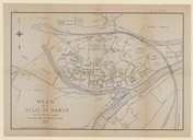 Plan de la ville de Namur avec ses quartiers projetés / dress. par M.F. Stassin, ... ; gr. par Fr. Becker