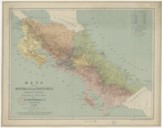 Mapa de la republica de Costa-Rica (America central), dibujado y enmendado / por F. Montesdeoca, 1889