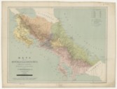 Mapa de la República de Costa-Rica (America central) dibujado y enmendado / por F. Montesdeoca ; R. Agrimensor