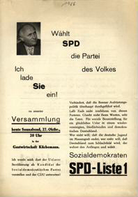 Wählt SPD die Partei des Volkes. Ich lade Sie ein!