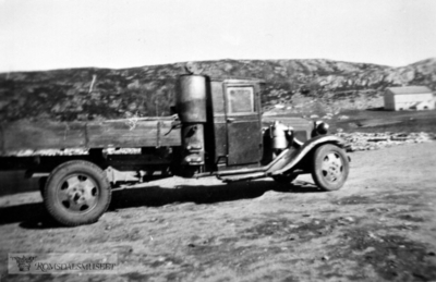 Lastebil med knottfyring 1940/45