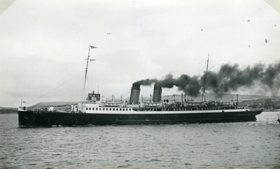 Fotodatum; 1951-08-15. Fartyget vid Ardrossan