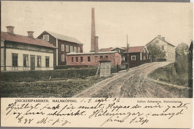 Snickerifabrik i Malmköping.