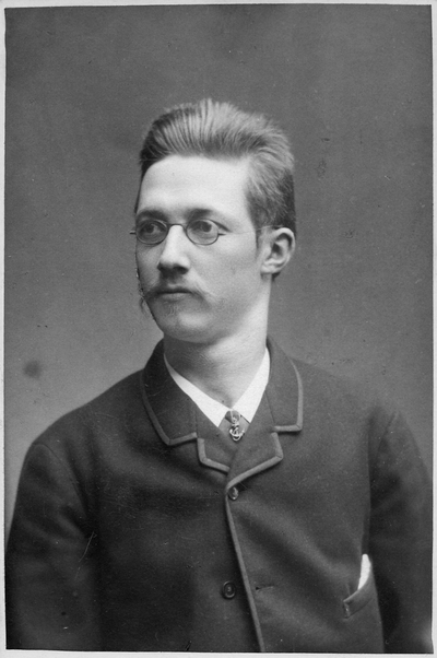 Stationsskrivare Gustaf von Schwerin. Stins i Oskarsström 1886-1908.
