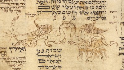 Dragons from BL Add 26878, f. 50v
