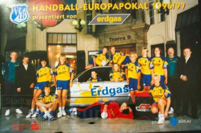 Handball Europapokal 1996 97 Prasentiert Von Erdgas Europeana