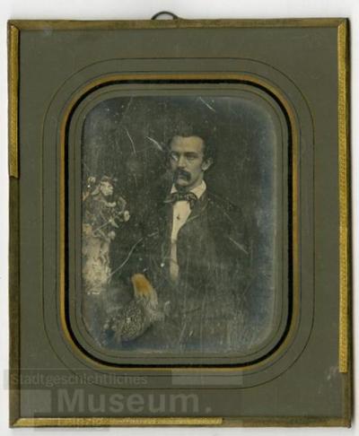 Jugendporträt des Prof. Otto Funke (1827-1881)Daguerreotypie