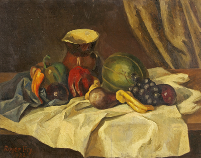 Still Life - Fruit with Jug