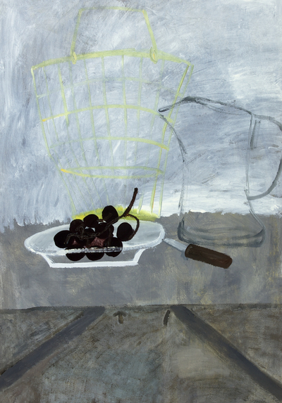 Grape, Ice Jug and Table