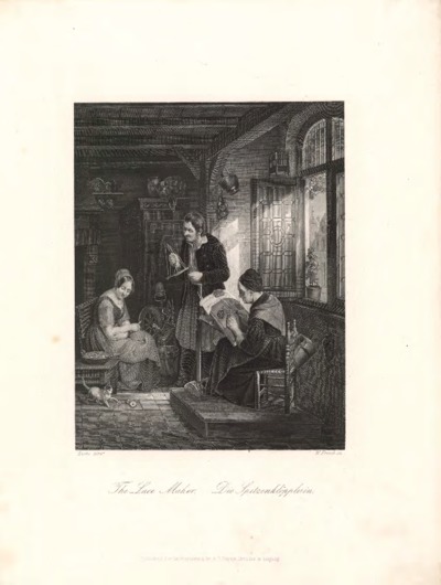 The Lace Maker / Die Spitzenklöpplerin