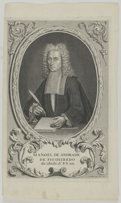 Portrait of the Manoel de Andrade de Figueiredo