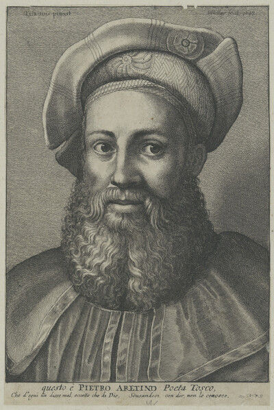 Portrait of Pietro Aretino