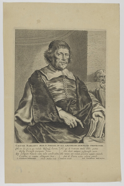 Portrait of Caspar Barlaev