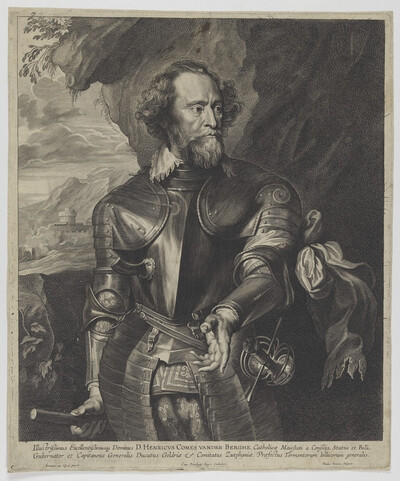 Portrait of Henricvs Comes vanden Berghe