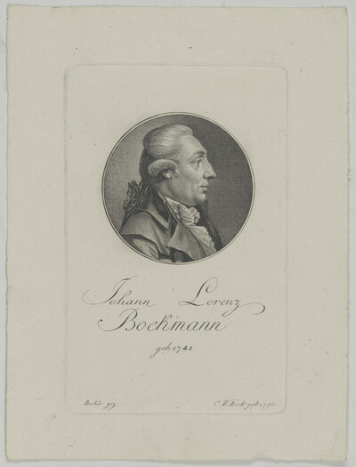 Portrait of Johann Lorenz Böckmann