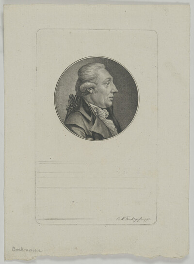 Portrait of Johann Lorenz Böckmann