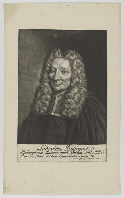 Portrait of Ludovicus Bourguet