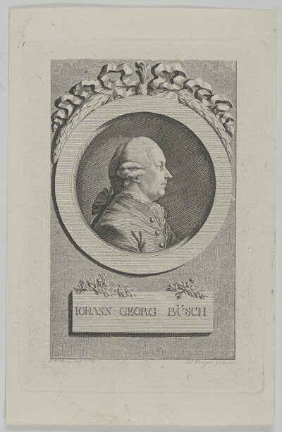 Portrait of Iohann Georg Büsch
