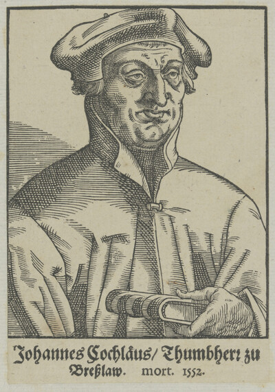 Portrait of John Cochleus Thumbherz