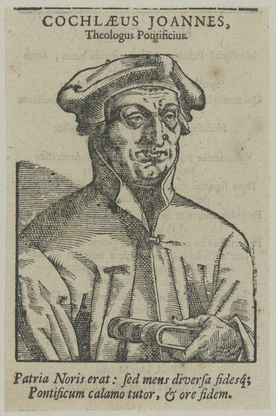 Portrait of Cochlaeus Joannes