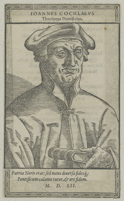 Portrait of Ioannes Cochlaeus