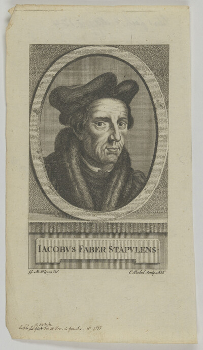 Portrait of Iacobvs Faber Stapvlen