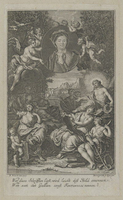 Portrait of Bernard Le Bovier de Fontenelle