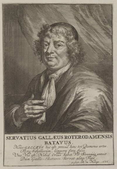 Portrait of Servatius Gallaeus
