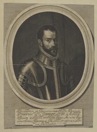Portrait of Pontvs de La Gardie