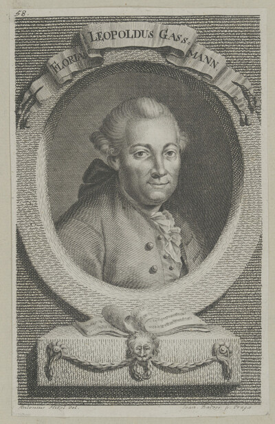 Portrait of Floria. Leopoldus Gassmann