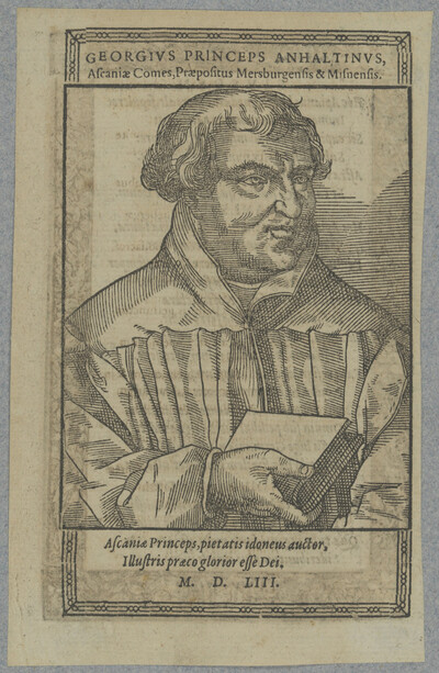 Portrait of Georgiv Anhaltiv