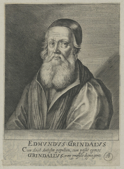 Portrait of Edmvndvs Grindalvs
