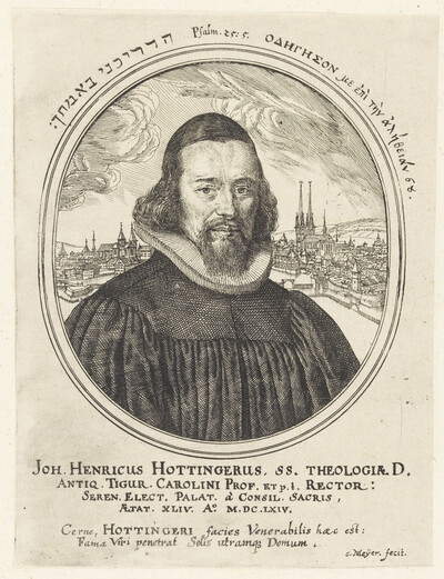 Portrait of Johann Heinrich Hottinger