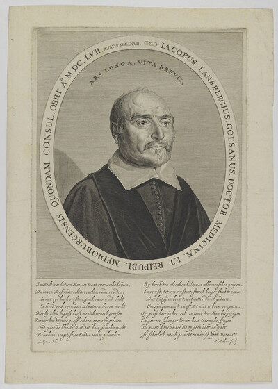 Portrait of Iacobus Lansbergius