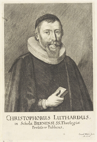 Portrait of Christophorus Luthardus