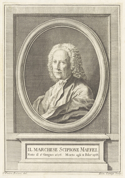 Portrait of Scipione Maffei