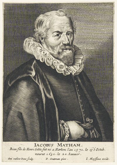 Portrait of Iacobus Matham